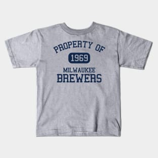 Property of Milwaukee Brewers Kids T-Shirt